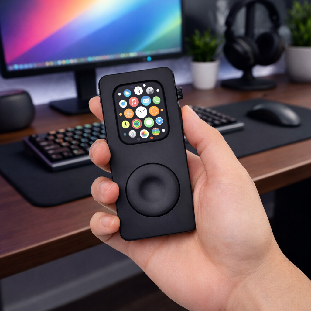 iPod Style Aluminum Case for Apple Watch